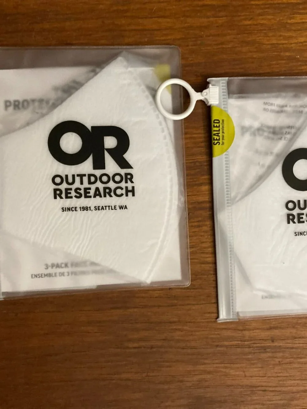 OR Outdoor Research essential face mask filter 3 pack x3 disposable NEW SEALED